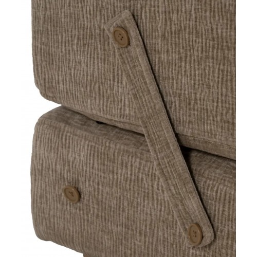 Tejido sofá convertible beige 101cm ROLLY IXIA IXIA - 9