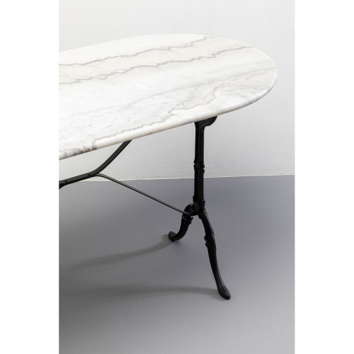 Oval marble bistro table 120x60 cm kare design Kare design - 7