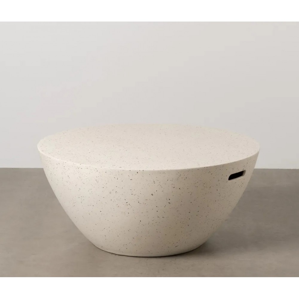 Table Basse Outdoor fibre de magnésium 90cm MINÉRALIA IXIA IXIA - 3