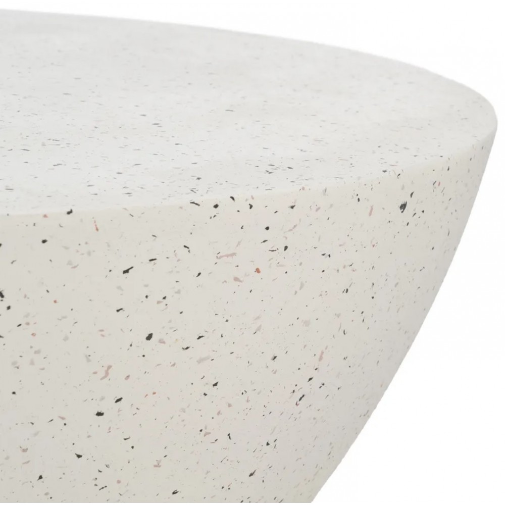 Table Basse Outdoor fibre de magnésium 90cm MINÉRALIA IXIA IXIA - 6