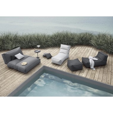 Outdoor lounge chair dark grey STAY BLOMUS Blomus - 1 2