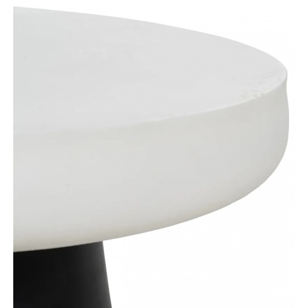 Round Table Bicolor White & Black VOLCANO IXIA Ø91 cm IXIA - 4