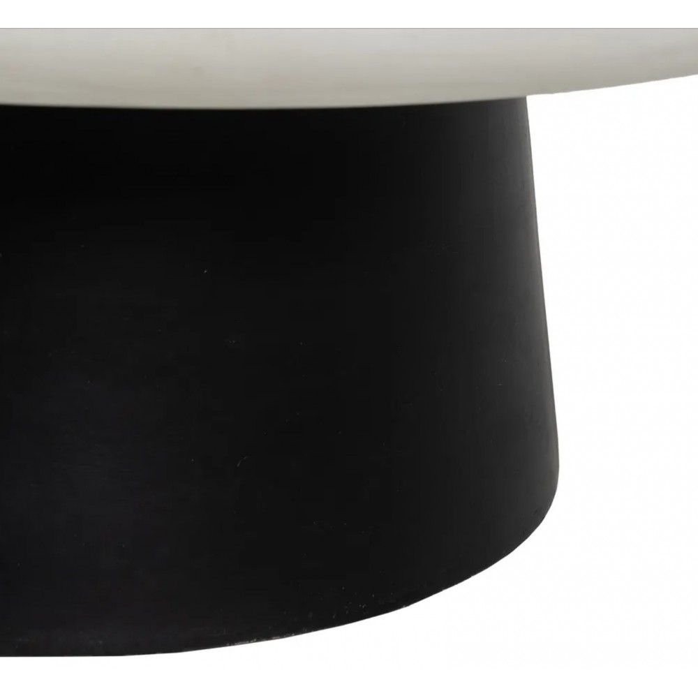 Round Table Bicolor White & Black VOLCANO IXIA Ø91 cm IXIA - 6