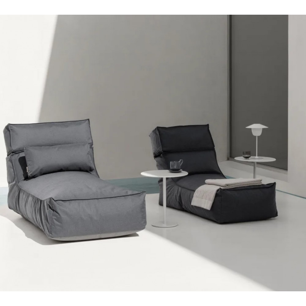 Outdoor lounge chair dark grey STAY BLOMUS 150cm Blomus - 3