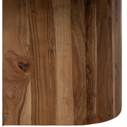 Set 2 Kaffeetische Marmor & Holz MONZA IXIA IXIA - 11