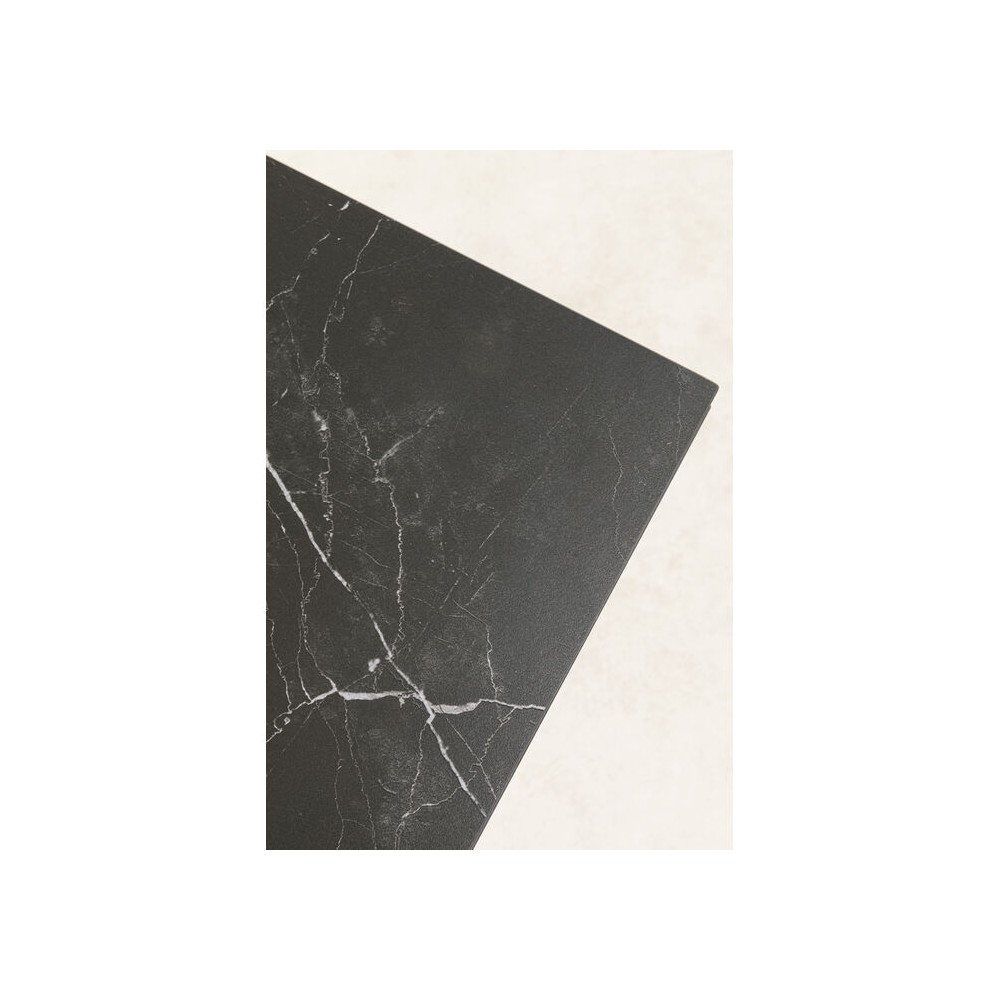 Black ceramic extension table 180-260 cm SANDRA Kare design - 16