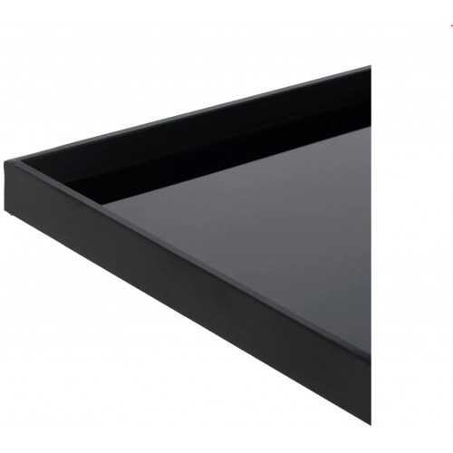Console noire métal & verre ECLIPSE IXIA 90cm IXIA - 5