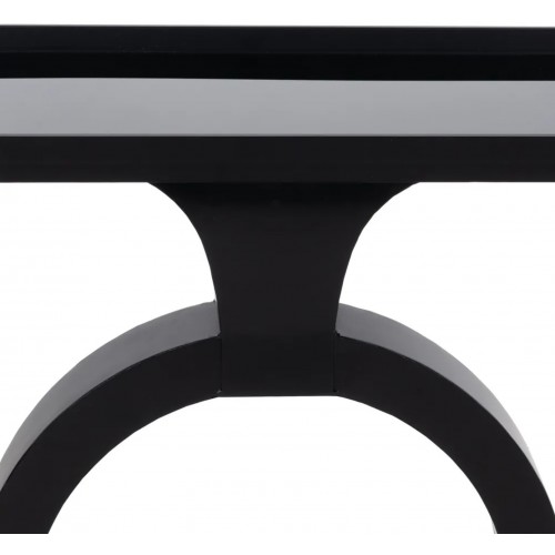 Console nera metallo & vetro ECLIPSE IXIA 90 cm IXIA - 9