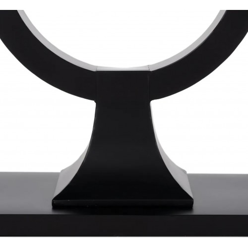Console nera metallo & vetro ECLIPSE IXIA 90 cm IXIA - 10