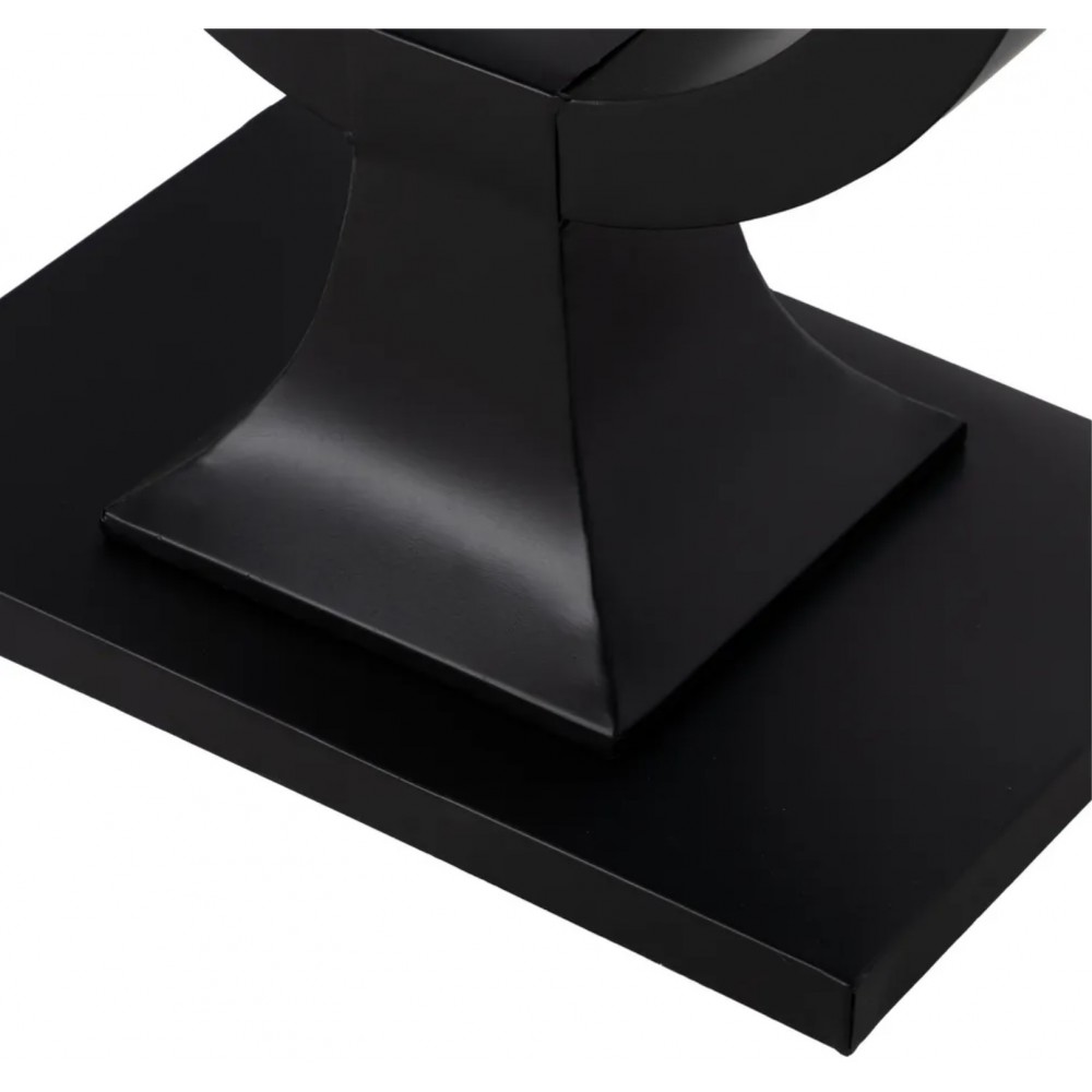 Console noire métal & verre ECLIPSE IXIA 90cm IXIA - 11