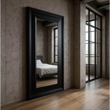 Monumental mirror BLACK EBENE IXIA 201x125cm IXIA - 1 2