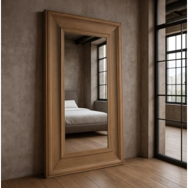 Espejo Monumental Madera Natural IXIA 201x125cm IXIA - 1 2
