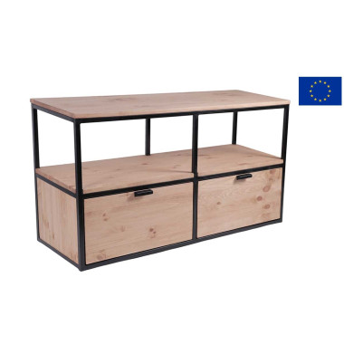 Mueble TV 2 cajones 2 nichos FERDI SOCADIS - 1