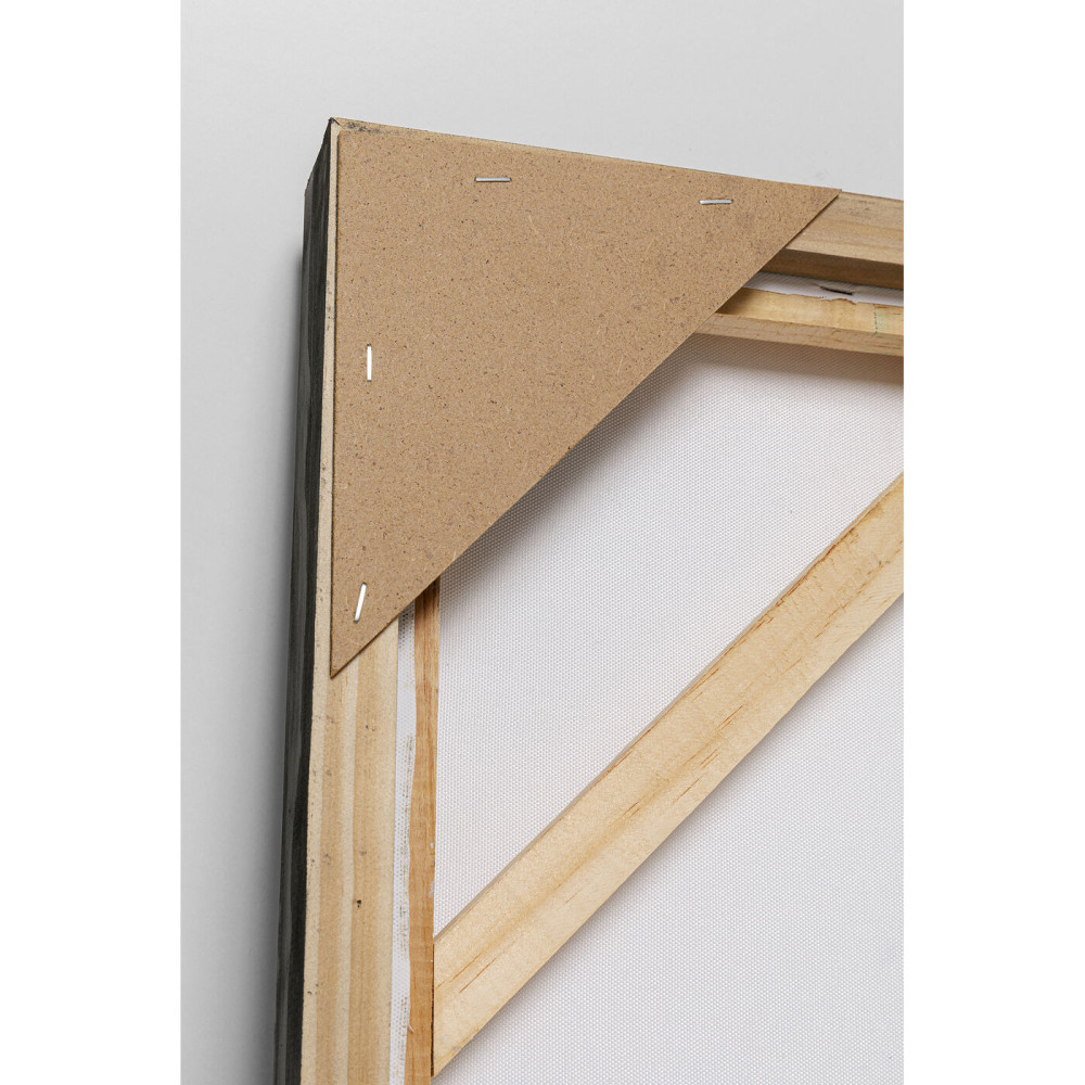 Rahmenmalerei Staubblau 100x100cm Kare design - 9