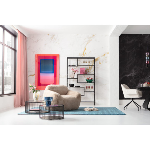 Set de 2 Table Basse Wire Double Bubble Noir HEAVEN Kare design - 7