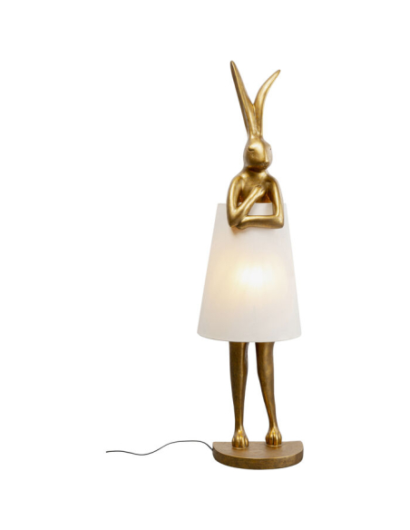 Animal Lamp Golden Rabbit 150 cm - Kare Design | Loft Attitude