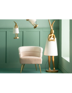 Lampadaire Animal Lapin doré 150 cm – Kare Design | Loft Attitude 2