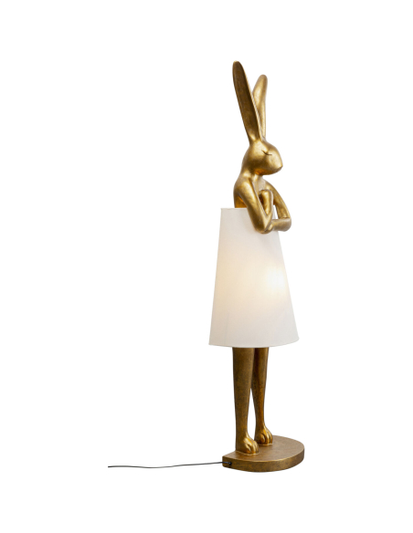 Animal Lamp Golden Rabbit 150 cm - Kare Design | Loft Attitude