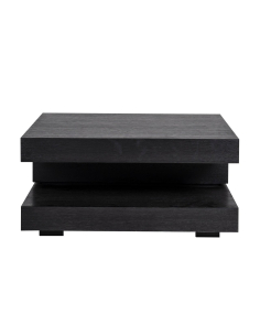Table basse Oakura black 90x90 2