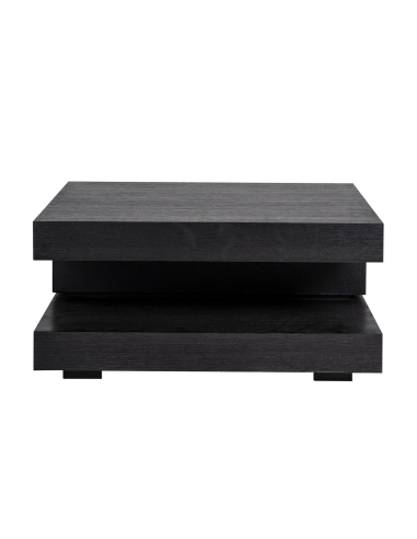 Couchtisch Oakura schwarz 90x90