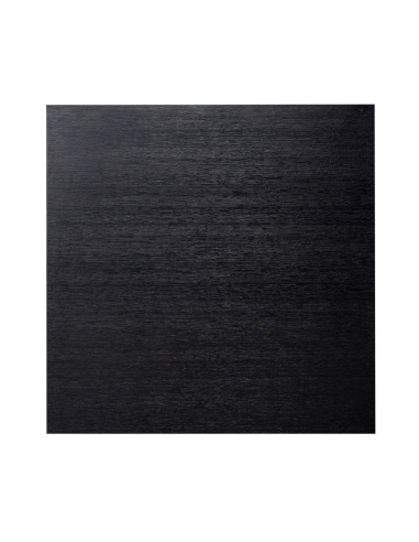 Oakura black coffee table 90x90