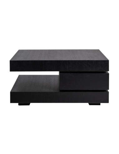 Couchtisch Oakura schwarz 90x90