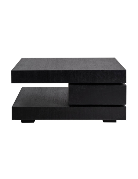 Mesa de centro Oakura black 90x90