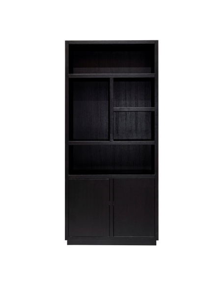 Vitrine Oakura schwarz
