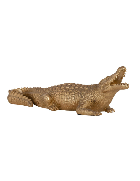 Decorative Crocodile gold object