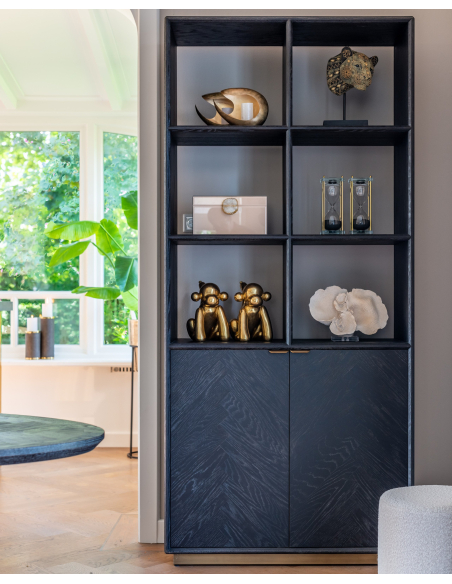 Objeto decorativo Dog gold