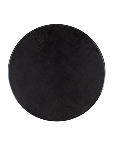 Mesa de centro Blackbone Silver negro rústico (Juego de 2)