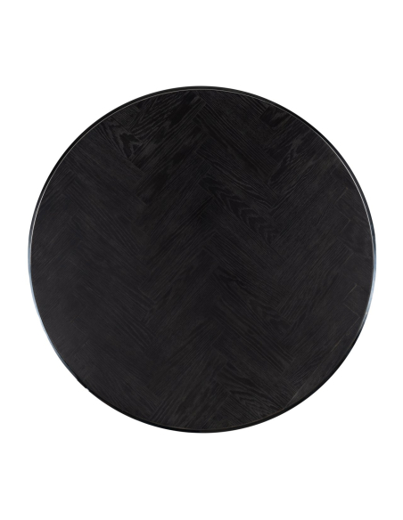 Mesa de centro Blackbone Silver negro rústico (Juego de 2)