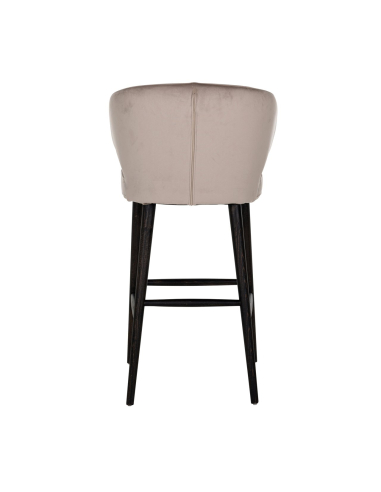 Taburete de bar Indigo velvet caqui