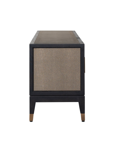 Brass and Shagreen TV Unit BLOOMVILLE
