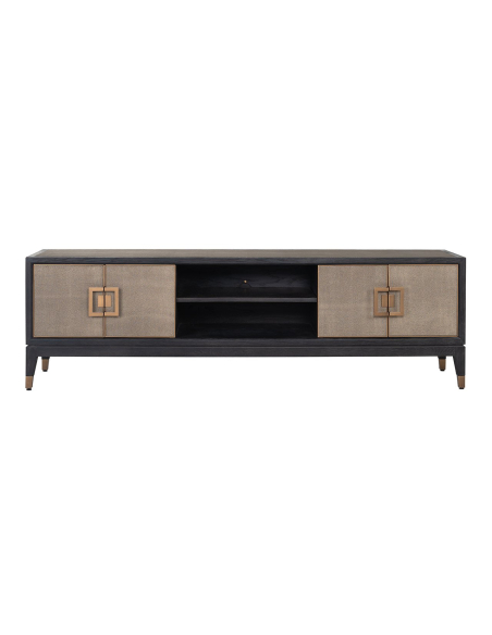 Brass and Shagreen TV Unit BLOOMVILLE