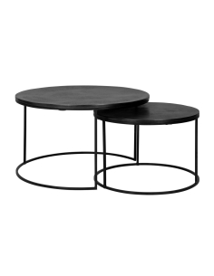 Couchtisch Bolder black (Set of 2)