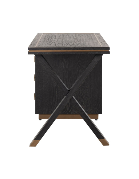 Bureau Hunter black rustic