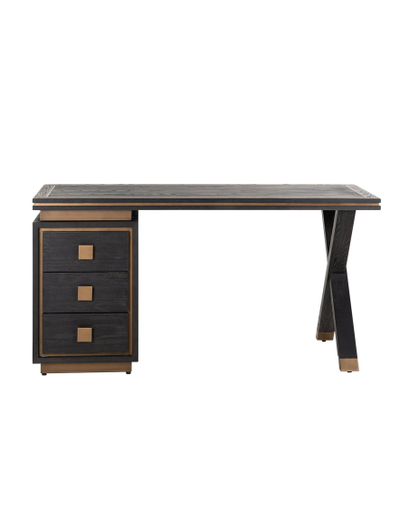Secretária Hunter black rustic