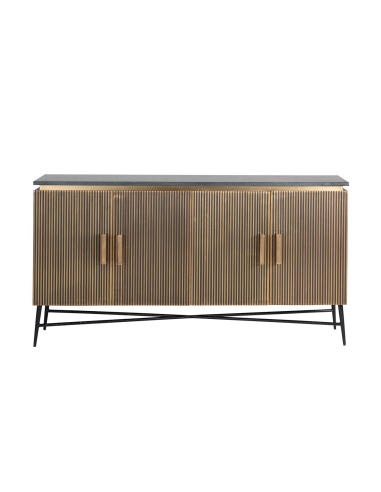 Ironville gold sideboard
