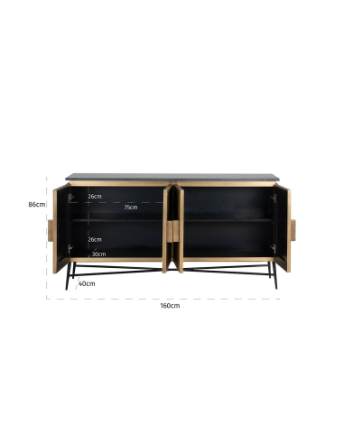 Credenza Ironville oro