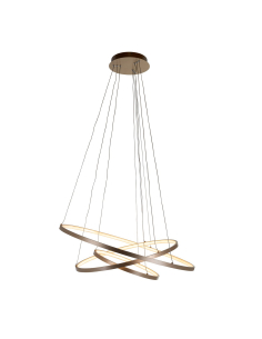 Lustre Amira dourado
