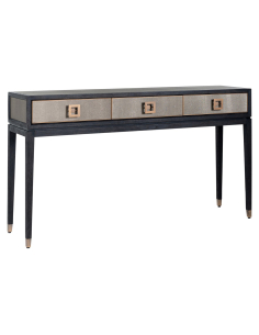 Console Bloomville brass shagreen