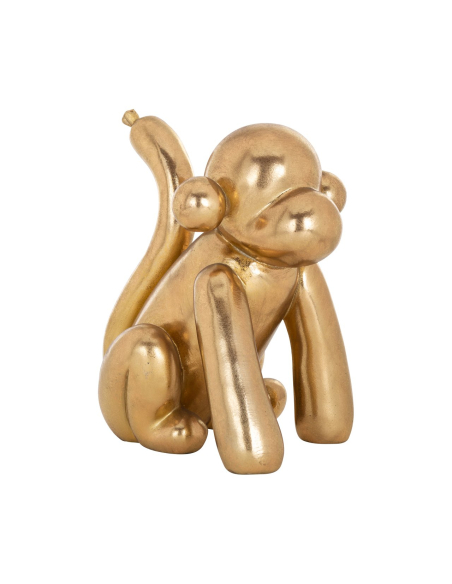 Decoratief object Monkey gold