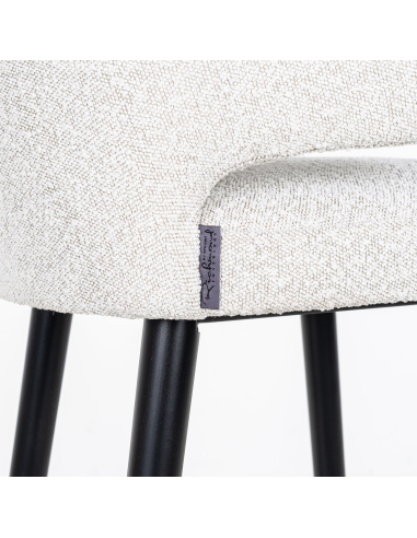 Barhocker Indigo white bouclé