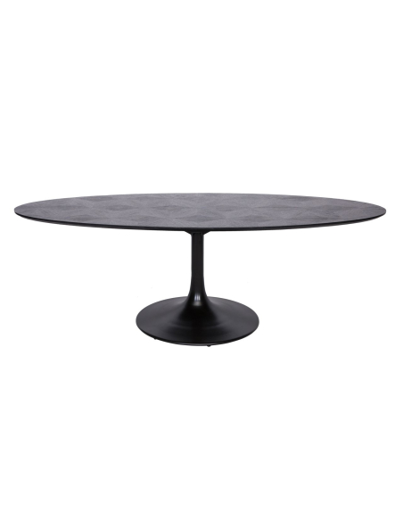 Eettafel Blax black ovaal 250
