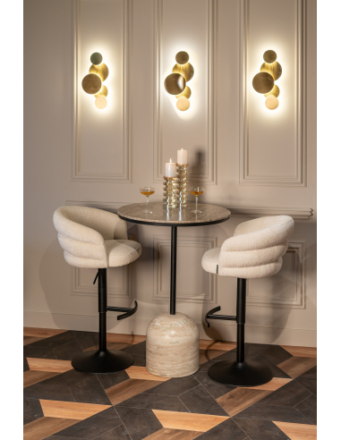 Applique murale Collin brushed gold