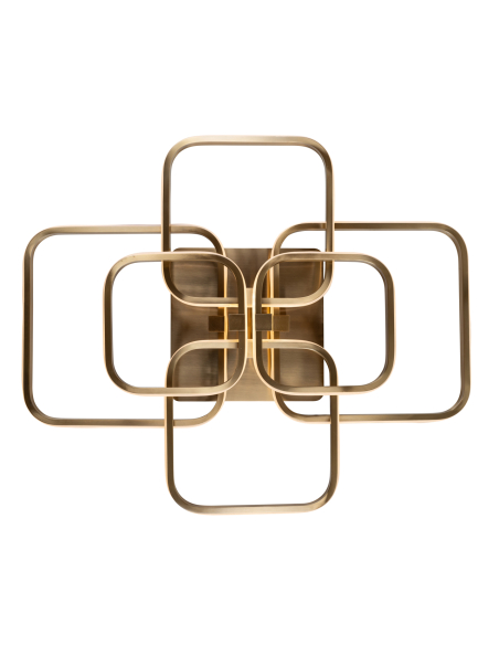Plafondlamp Cailey brushed gold