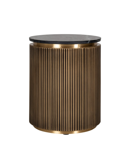 Mesa auxiliar Ironville gold 50Ø