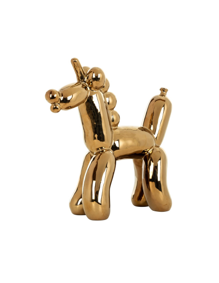 Decoratief object Balloonicorn goud