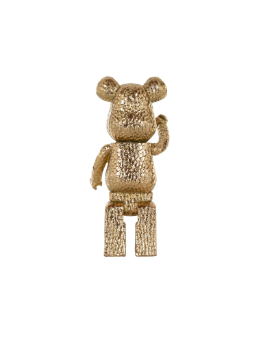 Dekorationsobjekt Bear gold standing
